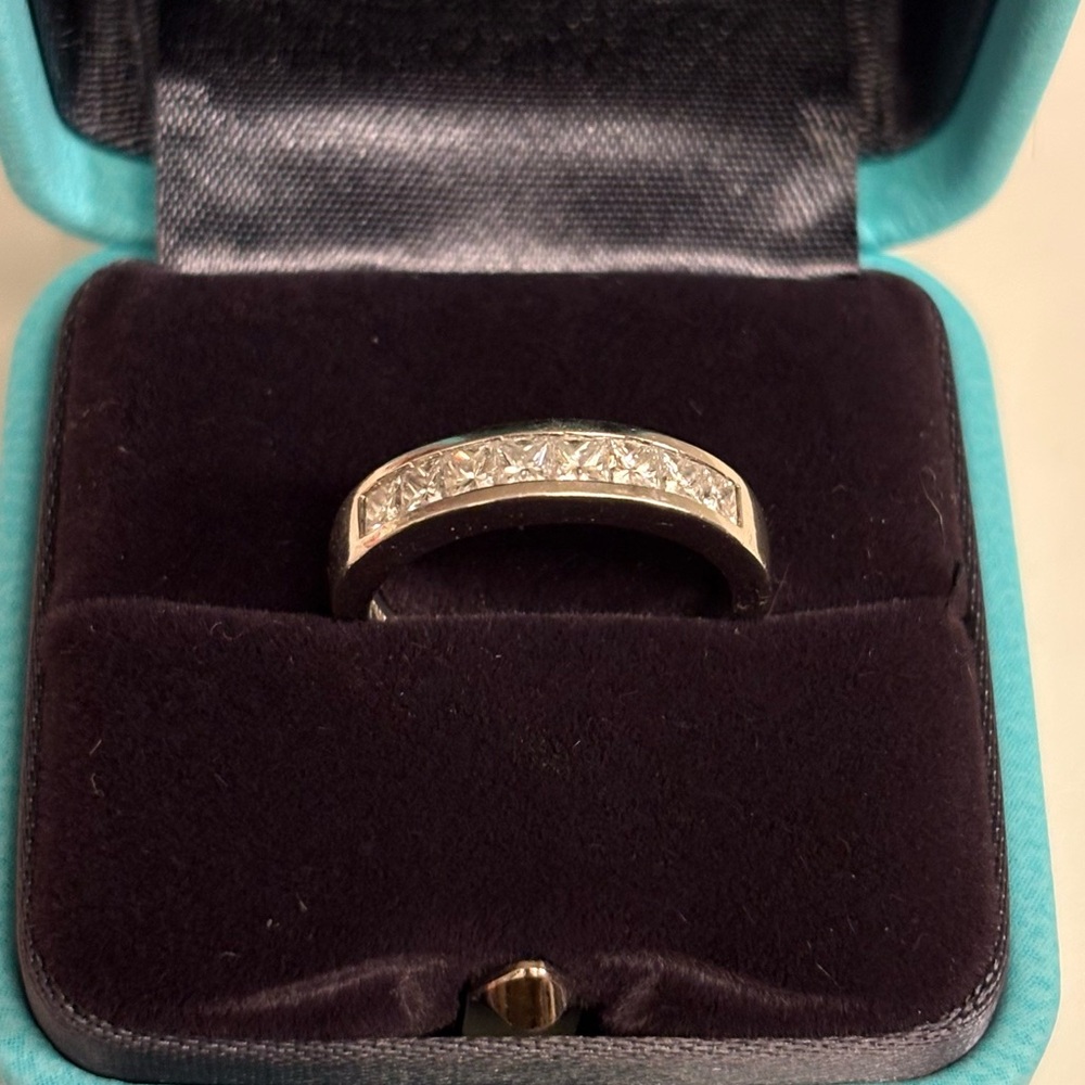 Platinum Diamond Wedding Band